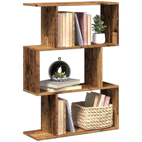 vidaXL Sobna pregrada / regal za knjige 3 razina 70x24x97 cm drveni Cijene