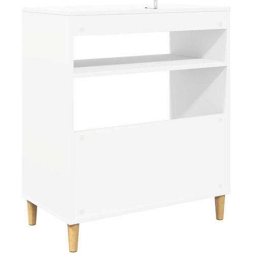  Stalak za gramofon Bijela 71 x 39,5 x 83 cm Konstruirano drvo Slike