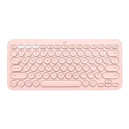 Logitech K380S multi-device bluetooth keyboard tonal rose US ( 920-011853 ) Slike
