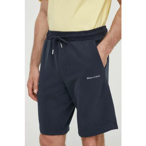 Marc O'Polo Bombažne kratke hlače mornarsko modra barva