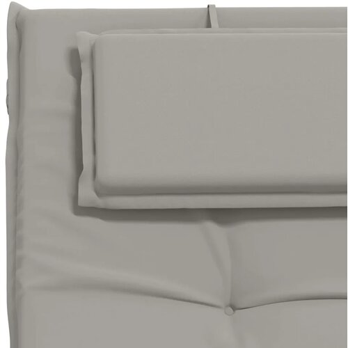  Jastučić za ležaljku GEMERT 100% poliester Siva 190 x 60 x 9 cm - Siva 190 x 60 x 9 cm Poliester Slike