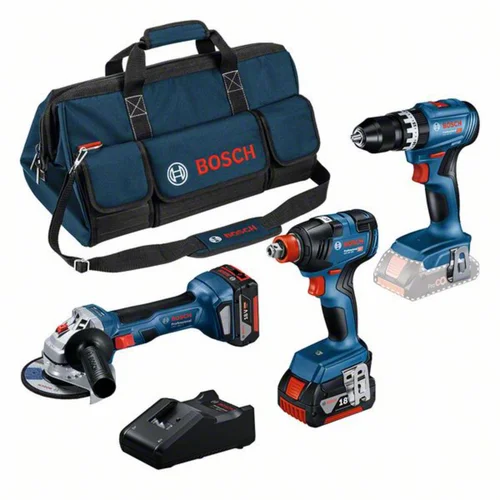 Bosch GSB 18V-45 + GDX 18V-200 + Set