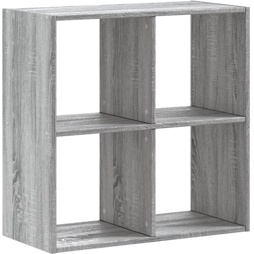 Maison Chic Knjižna omara - Knjižni regal siva sonoma 68,5x32x68,5 cm inženirski les, (21725640) Slike