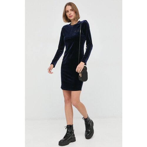 Armani Exchange Obleka mornarsko modra barva, Slike
