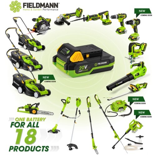Fieldmann akumulatorska kosilica za travu 2x20V fzr 70375-0 Slike