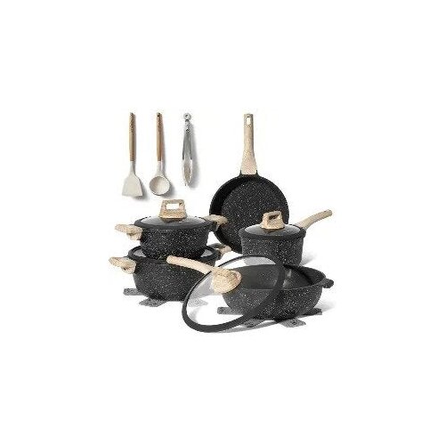 Just Perfecto JL-889 set posuđa s granitnim premazom, 14 dijelova Slike