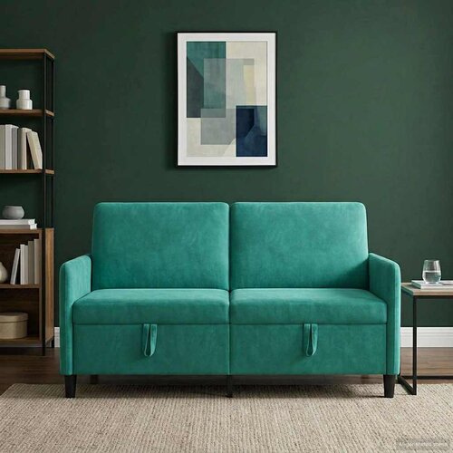 SOFA s pohranom Tirkizna 152 x 78 x 87 cm Poliester Cijene