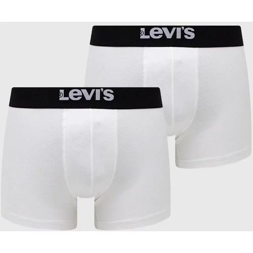 Levi's Bokserice 2-pack za muškarce, boja: bijela