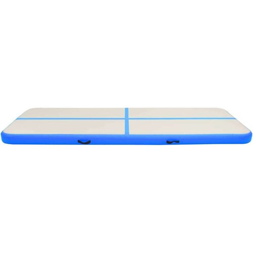  Strunjača na napuhavanje s crpkom 300 x 100 x 15 cm PVC plava Slike
