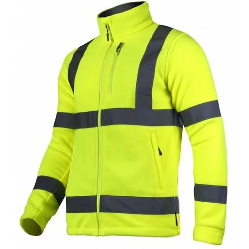 Lahti Pro jakna iz filisa z visoko vidljivostjo, rumena, M L4010902