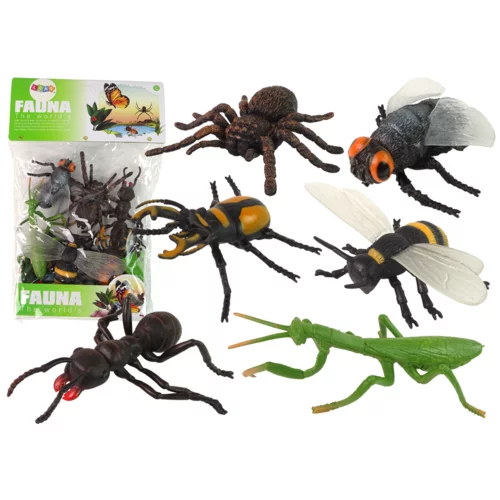  Set figurica insekata 6 komada