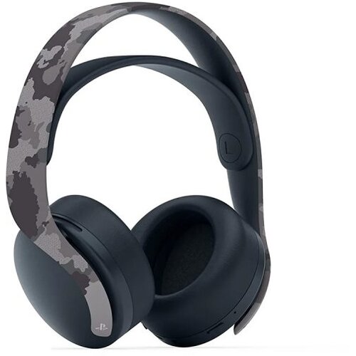 Sony PS5 Pulse 3D Wireless Headset Grey Camo Slike