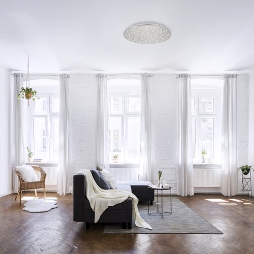 LEUCHTEN DIREKT 14673-55 - LED prigu&amp;scaron;iva svetiljka SPARKLE LED/18W/230V + daljinski upravljač Slike