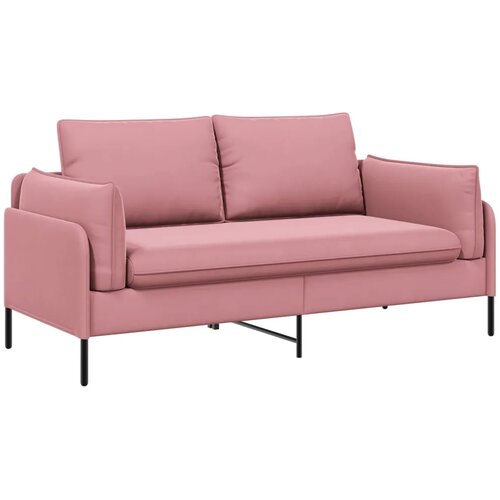 SOFA za dvije osobe 2-sjedalo Ružičasta 188 x 81 x 89 cm Bar&amp;scaron;un - Ružičasta 145 cm Slike