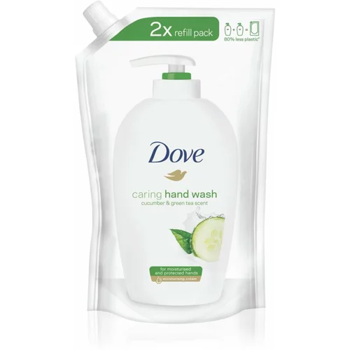 Dove Go Fresh Fresh Touch tekoče milo nadomestno polnilo kumara in zeleni čaj 500 ml