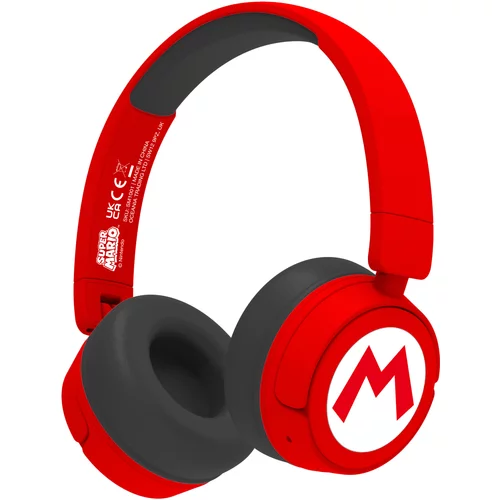 Otouch Brezžične otroške slušalke OTL Technologies SM1016 Super Mario - rdeče, (20869524)