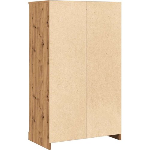 VidaXL Visoka komoda boja hrasta 60x35,5x103,5 cm konstruirano drvo Slike