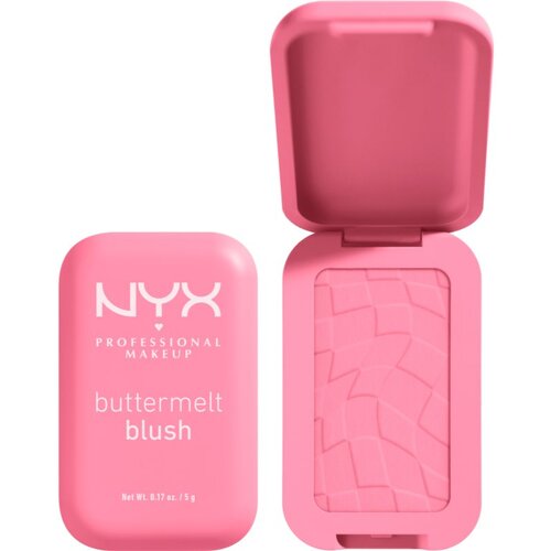 NYX Professional Makeup Buttermelt Blush pudrasto rdečilo odtenek 02 Butta Together 5 g Slike