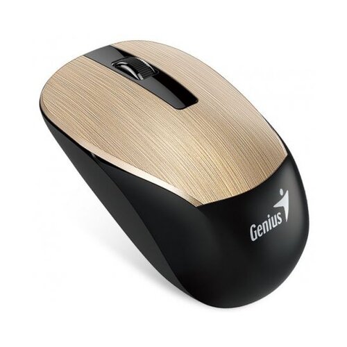 Genius Mini brezžična mi&scaron;ka NX-7015, USB, črno-rjava Cene