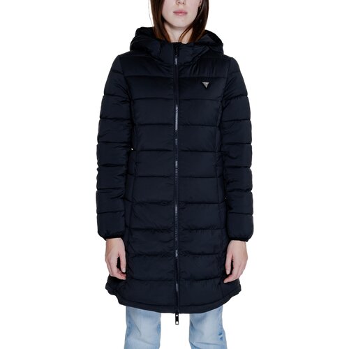 Guess Puhovke NEW ALETA LONG PUFFER V4YL05 WF3X0 Črna Slike