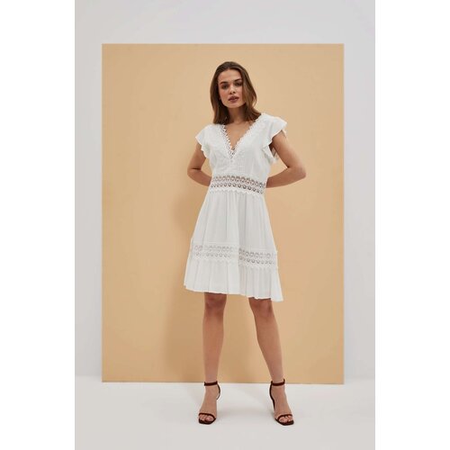 Moodo LADY&amp;#039;S DRESS L-SU-4045 WHITE Slike