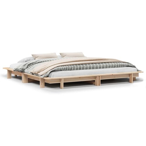 vidaXL Okvir kreveta bez madraca 160 x 200 cm od masivne borovine Cijene