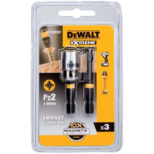 Dewalt VIJAČNI NASTAVKI IR TORSION 57MM 2xPZ2 DT70535T Cene
