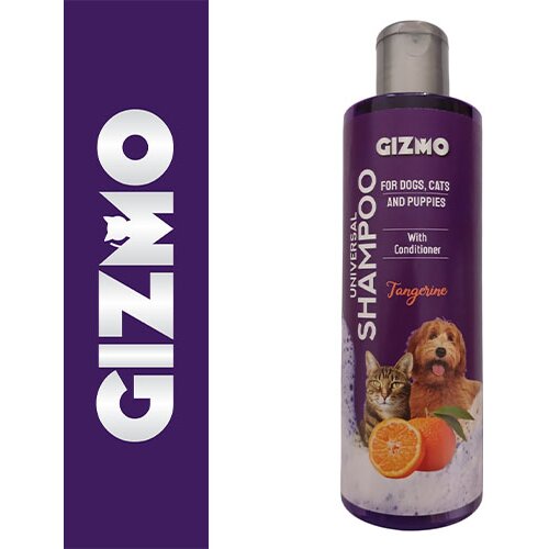 Gizmo univerzalni šampon sa regeneratorom za pse i mačke - 250ml mandarina Slike