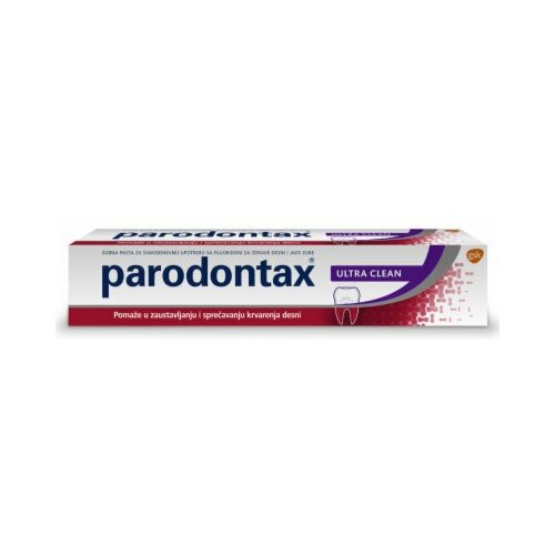 Paradontax ultra clean pasta z zube 75ml tuba Slike