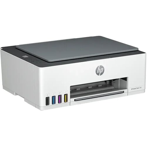 HP Smart Tank 585 All-in-One Printer, Home and home office, Print, copy, scan, Wireless; High-volume printer tank; Print from phone or tablet; Scan to PDF Slike