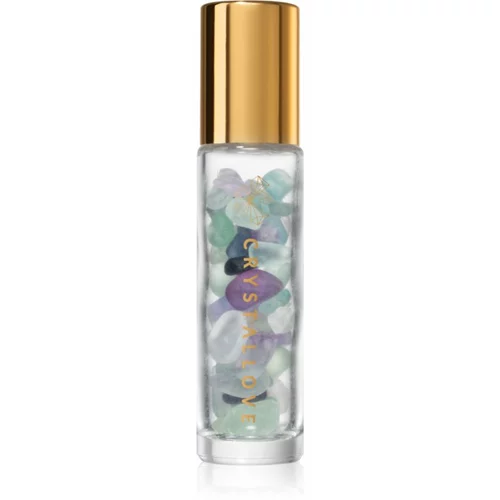 Crystallove Fluorite Rainbow Oil Bottle roll-on s kristali polnilni 10 ml