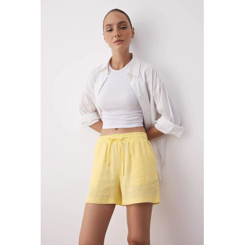 TRENDYOLMILLA Ženski &amp;scaron;orc TWOSS25SR00233, Žuti Slike