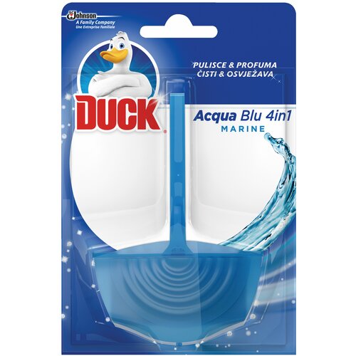 SC Johnson Osveživač za WC &amp;scaron;olju Duck Aqua Blue Duopack 4u1 Slike