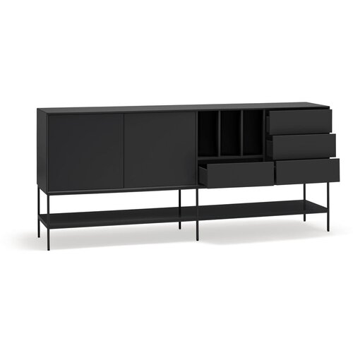 Teulat Črna komoda 220x98x45 cm Platt &amp;ndash; Slike