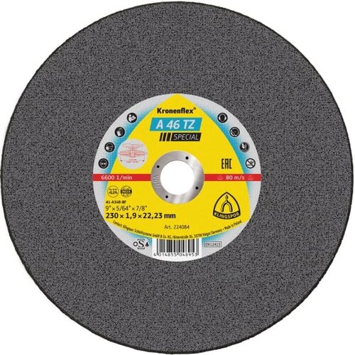 Rezna ploča za metal 230X1,9X22,2mm Slike