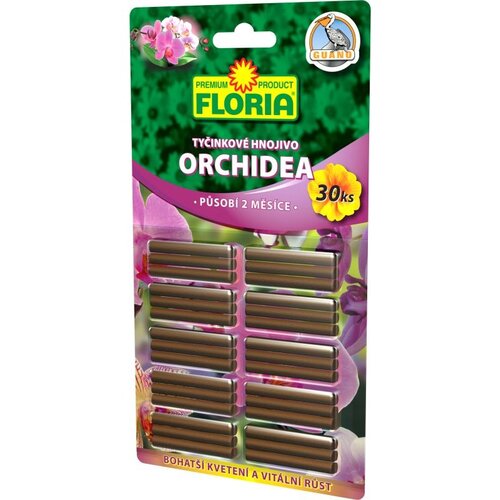 Floria Gnojilo v obliki palic FLORIA (za orhideje, 30 kosov) Slike