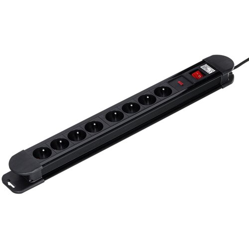 Maclean MCE11 power extension 1.5 m 8 AC outlet(s) Indoor Black Cijene