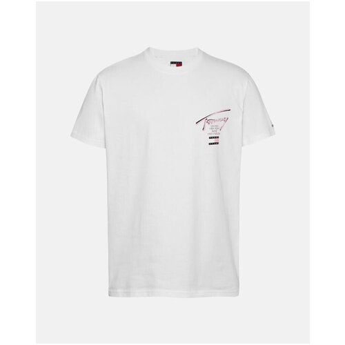 Tommy Hilfiger Majice s kratkimi rokavi DM0DM21106 Bela Slike