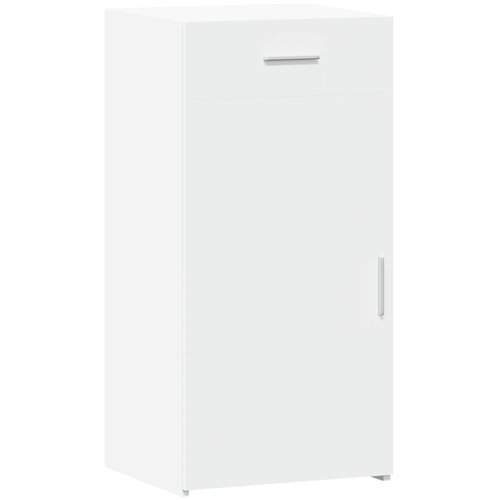 Maison Chic Komoda - Predalnik bela 45x42,5x93 cm inženirski les, (21716415) Slike