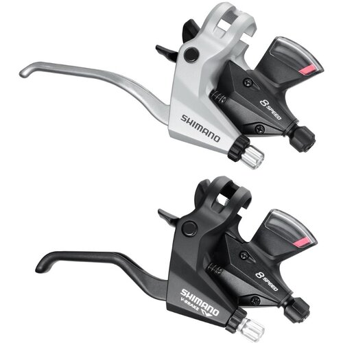  Ručica Kočnice/Mjenjača Shimano Altus St-M310-L-2, Lijeva 3 Brzine, Shirt Sajla Mjenjača 1800Mm Stainless, 2 Prsta, Za V-Brake, Crna Cijene