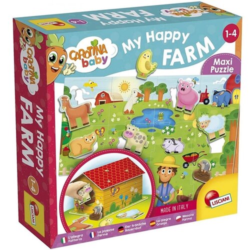 Lisciani carotina Edukativna igra My Happy Farm 92567 Slike