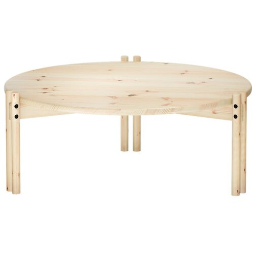 Karup Design Okrugao stolić za kavu od masivnog bora u prirodnoj boji ø 80 cm Sticks – Cijene