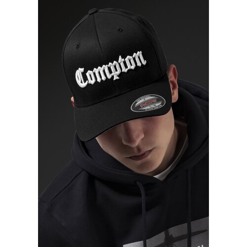 Mister Tee Compton Flexfit blk/wht hat Cene
