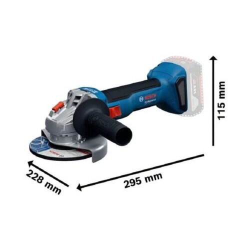 Bosch Akumulatorski kotni brusilnik GWS 18V-8 06019N9070 Slike