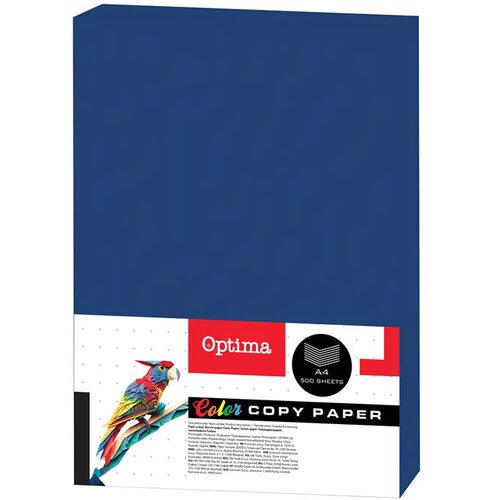 Optima Barvni fotokopirni papir A4, temno modra, 500 listov Cene