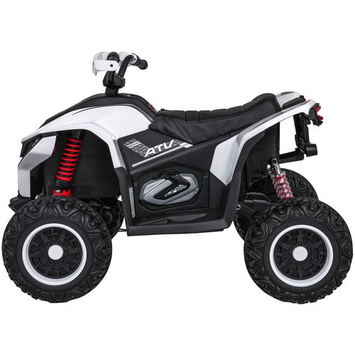 Quad &amp;Scaron;tirikolesnik na akumulator Fast Wheel 4x4 - bel Slike
