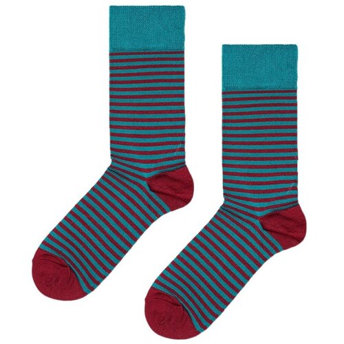 Happy Socks Dokolenke Small Stripe Modra Cene