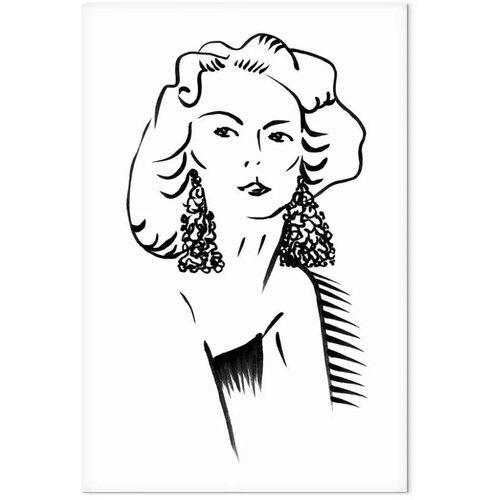  Slika - Romantic Blonde (1 Part) Vertical 40x60 Akustična Slike