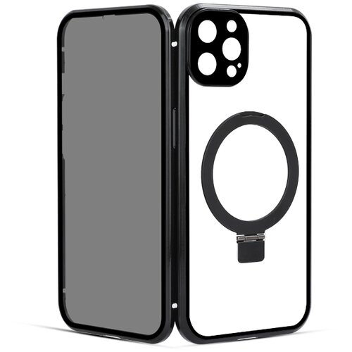 INF Zaščitna torbica Apple Lotus Leaf Stand (privacy edition) Black iPhone 13 Pro Max, (21521705) Cene