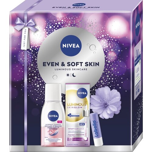 Nivea Even &amp;amp; Smooth poklon set za ujednačenu boju tena Slike